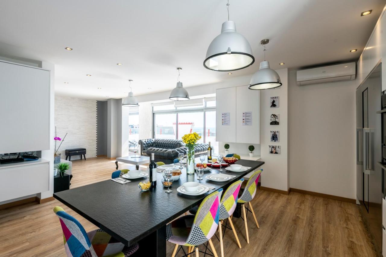 Appartement Luxueux 4 Pieces, Terrasse 120M2 Vue Mer Praia Da Rocha ปอร์ติเมา ภายนอก รูปภาพ